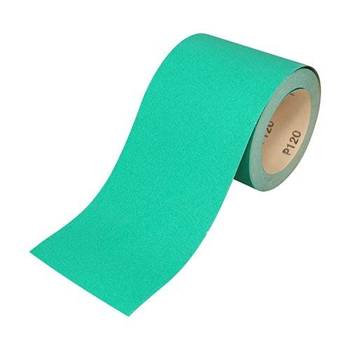 TIMCO 231117 80 Grit Green-115mm x 10m Sandpaper roll